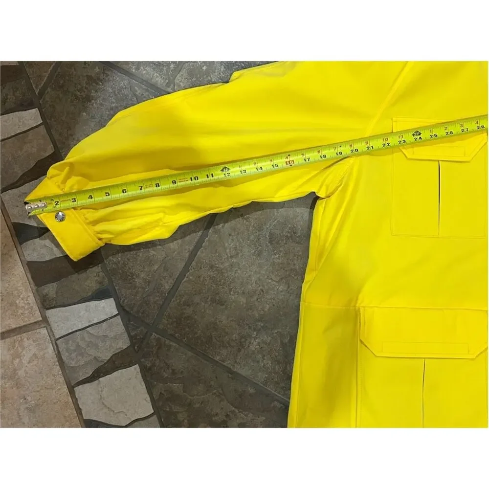 Men's Gucci X North Face techno, hooded rain, jacket size XL